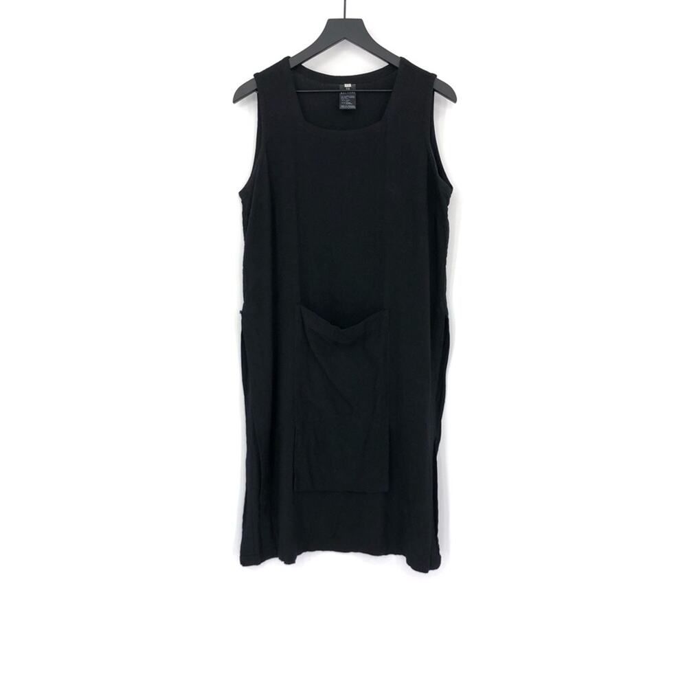 KALIYANA H.P. Tunic Linen Blend Black S/M
